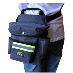 法斯特 工具包多功能帆布电工腰包便捷式家用维修防水腰挂包含腰带 PT-N077