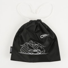 CHOOCI 黑绿收纳三件套旅行背包整理 化妆洗漱鞋袋男女