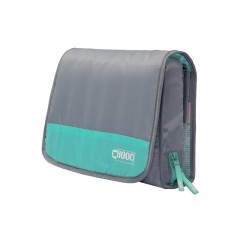 CHOOCI 挂钩洗漱包化妆包可折叠便携收纳包轻薄防水防震女多分层