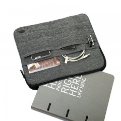 CHOOCI 雅哲拉链时尚商务款休闲IPAD包男女 品质品味防水设计