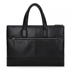 皮尔卡丹 真皮头层牛皮大容量手提包 J8A105-140101A