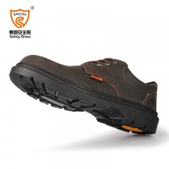 赛固 劳保鞋男真皮钢包头防砸防刺穿安全工作鞋冬季老保鞋耐磨工地