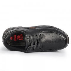 赛固 商务休闲劳保鞋男钢包头防砸防刺穿耐高温工作安全鞋真皮软底夏季