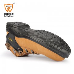 赛固 冬季保暖劳保鞋男钢包头防砸绝缘户外电工绝缘鞋工作鞋安全鞋