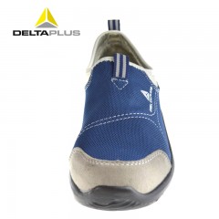 代尔塔 钢包头安全鞋劳保鞋男女秋季透气防臭工作鞋防砸防刺穿轻便