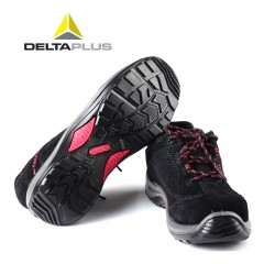 代尔塔 防静电劳保鞋防砸防刺穿加油站工作鞋安全鞋夏季防滑耐油男