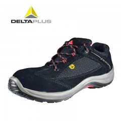 代尔塔 防静电劳保鞋防砸防刺穿加油站工作鞋安全鞋夏季防滑耐油男