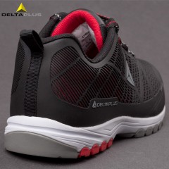代尔塔 透气劳保鞋男夏季防砸鞋轻便防臭防静电工作鞋安全鞋女夏天