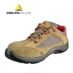 代尔塔 安全鞋透气款防砸电工10KV绝缘鞋毛面牛皮耐磨油防滑