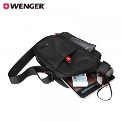 Wenger/威戈 休闲单肩包可斜跨证件包男SAB87614109028