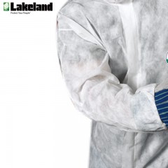雷克兰 连体带帽家庭清洁轻便透气经济防尘服防护服无尘服PPP428E