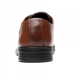 红蜻蜓 真皮男鞋春秋潮流男士商务休闲鞋低帮系带绅士皮鞋