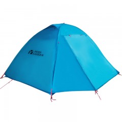 牧高笛 户外专业登山徒步露营防风防雨三季铝杆涂硅超轻野营帐篷 SY