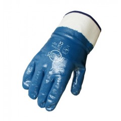 赛立特 耐油耐磨防穿刺防刮伤防水全带胶全涂层手套安全袖口N17410