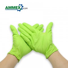 AMMEX/爱马斯 一次性绿色屏蔽的关键字*手套丁晴手套GWGN