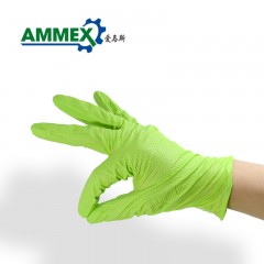 AMMEX/爱马斯 一次性绿色屏蔽的关键字*手套丁晴手套GWGN