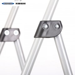 稳耐 家用梯子人字梯加厚铁梯子折叠梯四步梯244-5CN