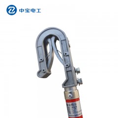 中宝 线路用高压接地线 25平方室外双簧式接地线接地棒  35KV