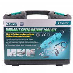 宝工 可调速软轴电磨头套装玉石抛光打磨雕刻机 PT-5501G