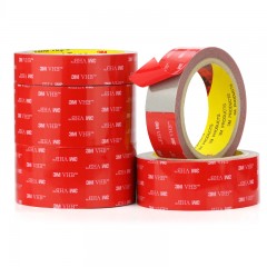 3M VHB无痕泡棉双面胶带 耐高温 汽车粘胶 厚度0.8毫米  5608A-GF