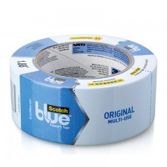 3M 蓝色美纹纸胶带 3D打印机胶带 汽车喷漆遮蔽带 2090