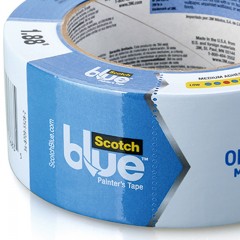 3M 蓝色美纹纸胶带 3D打印机胶带 汽车喷漆遮蔽带 2090