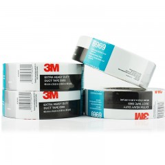 3M 布基胶带 汽车管道防水布基胶带 撕无痕胶管道密封胶带 6969