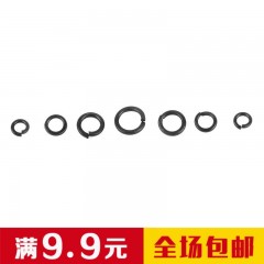 Creaby/创能 8.8级 弹垫 加宽弹簧垫圈华司螺丝垫片 发黑开口加厚 M3-M30