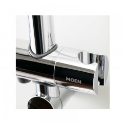 摩恩 不锈钢镀铬花洒配件升降杆可旋转滑杆 S902EC A805MCL05