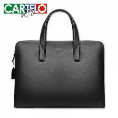卡帝乐鳄鱼 手提包男士包包包休闲时尚男商务皮包 G050