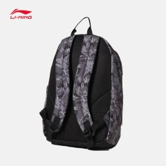 李宁 双肩包男运动时尚背包书包学生电脑包运动包ABSN087