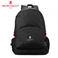 梦特娇 双肩包男女折叠两用轻薄旅行包大容量便携双肩背包男包