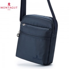 梦特娇 帆布包男单肩斜挎简约男包包新款休闲运动斜挎包男