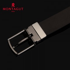 梦特娇 男士皮带针扣休闲时尚潮流腰带新款裤带男式裤腰带男