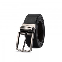 梦特娇 男士皮带针扣休闲时尚潮流腰带新款裤带男式裤腰带男