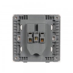 施耐德 开关插座 二三插座 五孔插座10A 墙壁电源插座面板 睿意白