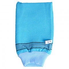 绿之源 沐浴产品4件套沐浴球去角质搓泥洗浴套装超柔沐浴花+九节