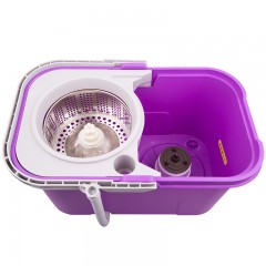 绿之源 飞舞一指按压自动旋转拖把家用自动甩干手压式拖地拖