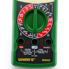 Wynn's/威力狮 数显万用表 数字式万用表 万能表 家用万用表 W0452
