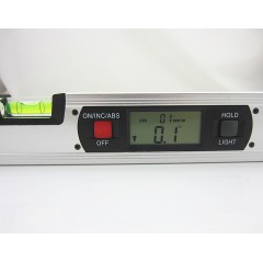 Wately/威特力 出口型400mm 数显水平尺 数字水平尺 水平尺 带数显