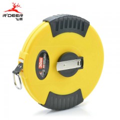 飞鹿 20米/30米/50米 玻璃纤维卷尺 皮尺 拉尺 盒尺 进口尺带