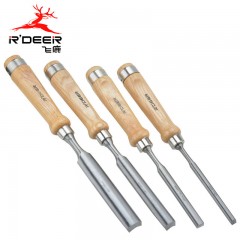 飞鹿 高档木柄半圆凿 雕刻刀 雕花凿 雕刻凿 木雕刀 RT-M007