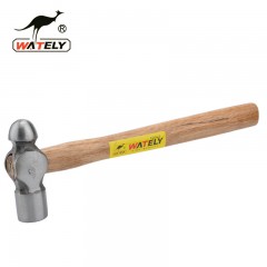 Wately/威特力 木柄圆头锤 五金敲击铁锤 奶子锤 钉锤头 榔头
