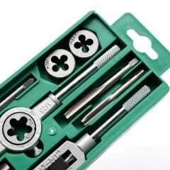 Wynn's/威力狮 12件 丝锥扳牙组套 12PC丝攻 板牙组合 手用丝锥 W0440