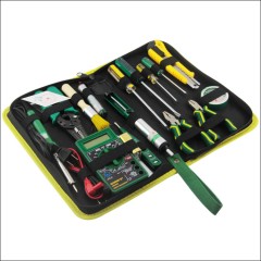 Wynn's/威力狮 17件网络维修工具包组套 帆布包 网络工具组套 W017B