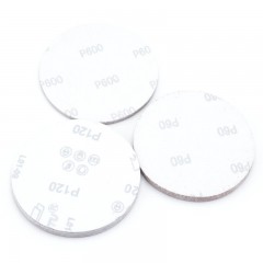 国产 125mm砂纸磨片 5寸植绒砂纸片 5吋自粘砂纸片 打磨片 拉绒磨片 125mm-1