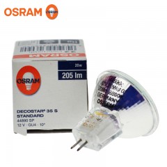 欧司朗 卤素灯mr11灯杯 44890SP/WFL 12V 20W光学仪器生化仪灯泡