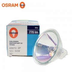 欧司朗 OSRAM 46870FL/SP 12V50W 仪器卤素灯杯照明射灯灯泡24°