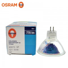 欧司朗 OSRAM 46870FL/SP 12V50W 仪器卤素灯杯照明射灯灯泡24°