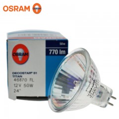 欧司朗 OSRAM 46870FL/SP 12V50W 仪器卤素灯杯照明射灯灯泡24°